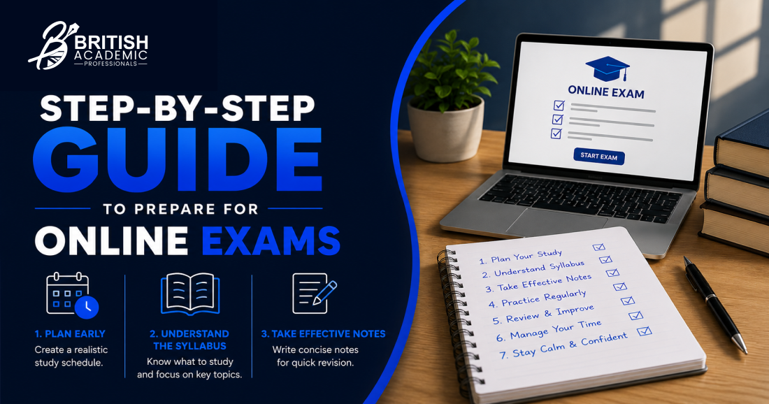 Step-by-Step Guide to Prepare for Online Exams
